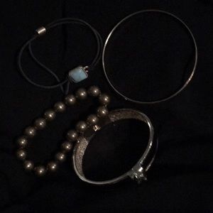 Set of 4 bracelets- Nice!